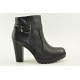 Women's high heeled booties by Veneti 844-7