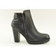 Women's high heeled booties by Veneti 844-9A