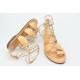 Women's leather sandals by Veneti 053F 