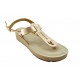 Women's leather sandals by Romance T79