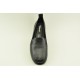 Women's leather anatomic moccasins by Veneti8862-5 BLACK