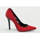 High heeled women's pumps by Veneti 89092 SUEDE