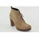 Lace-up leather suede booties Veneti 050